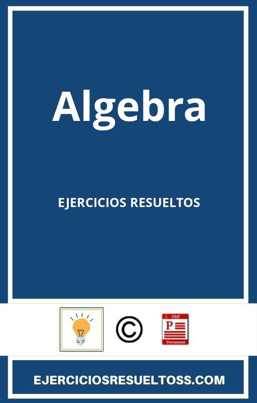 Algebra Ejercicios Resueltos