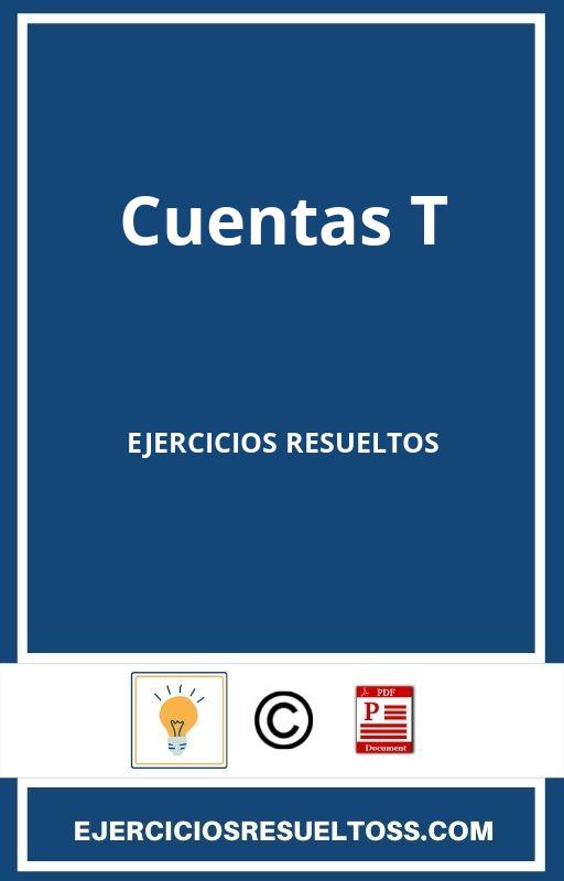 Ejercicios Resueltos De Cuentas T