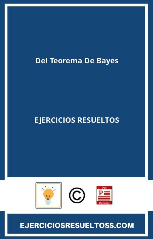Ejercicios Resueltos Del Teorema De Bayes 2024