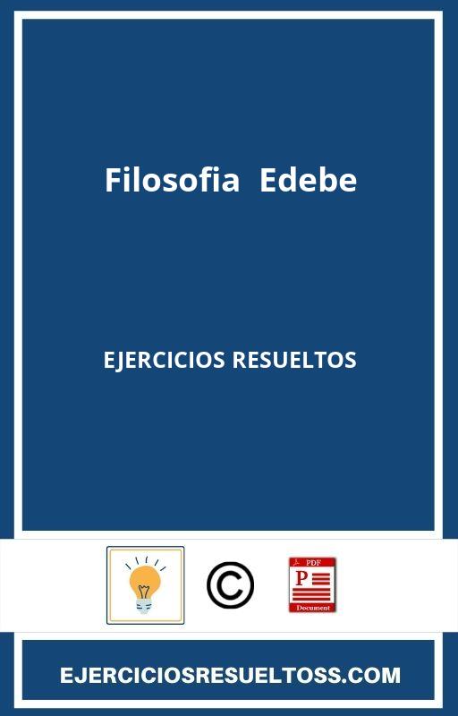 Ejercicios Resueltos Filosofia 1O Bachillerato Edebe